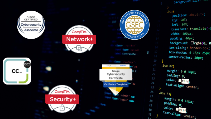 Best cybersecurity certifications for beginners